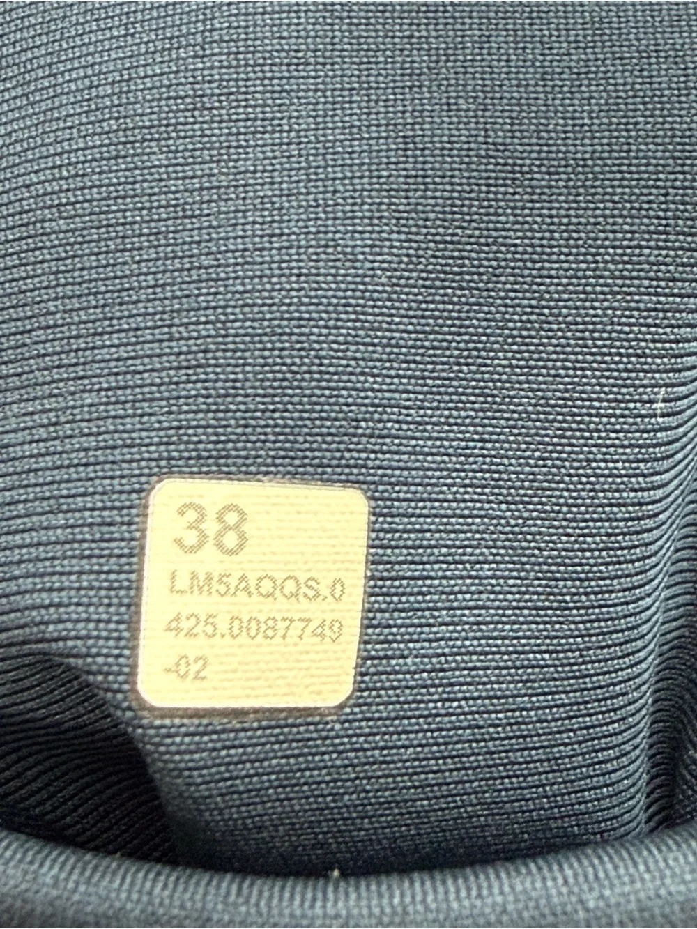 Lululemon Blue ABC Classic Fit Warpstreme Pants Sz)38/26)